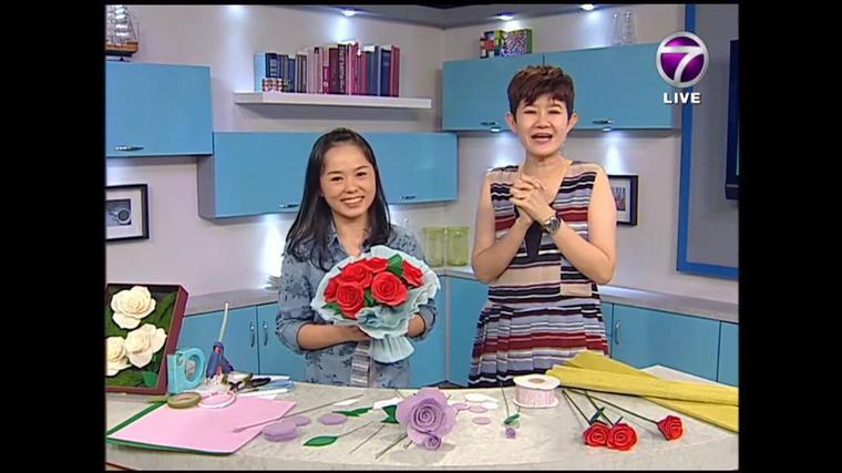 Teacher Chyi 在 NTV7 电视节目录影现场